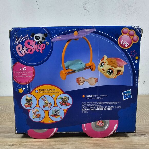 Hasbro Littlest Pet Shop #1844 Guinea Pig Pets On The Go COMPLETE LPS 2010 - Picture 6 of 14